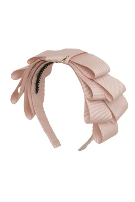 Abundant Bow Headband - Vanilla