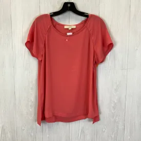 Coral Blouse Short Sleeve Loft, Size S