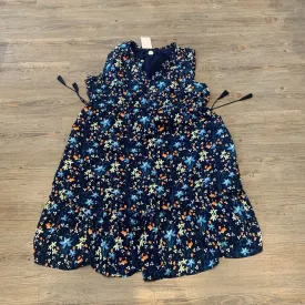 Gap Maternity blue floral dress Large