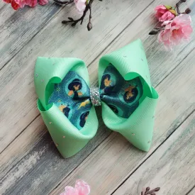 Jade Color Big Boutique Bow