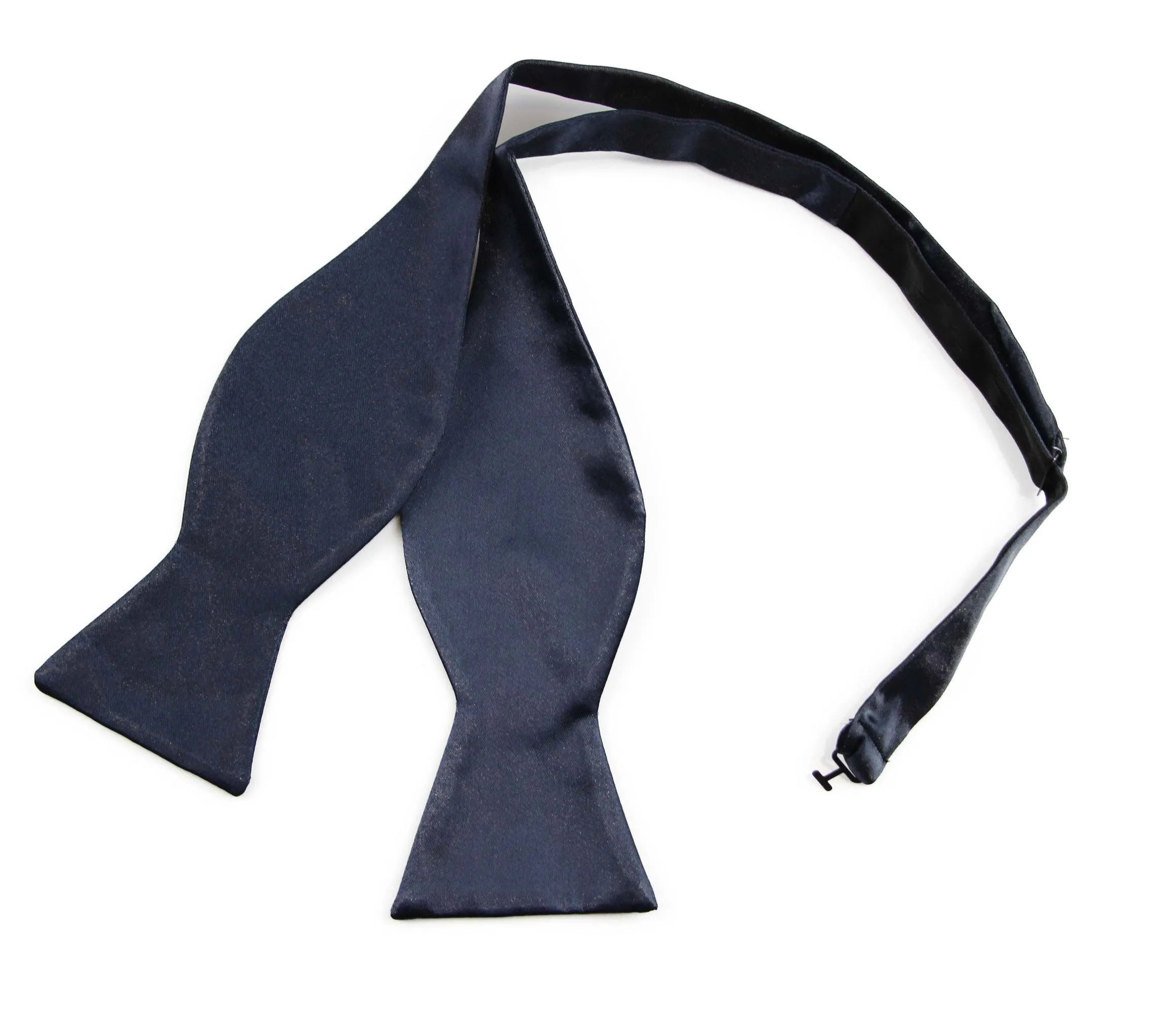 Mens Midnight Blue Self Tie Bow Tie