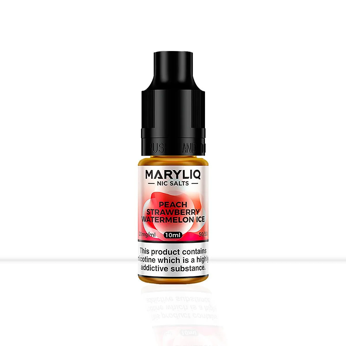 Peach Strawberry Watermelon Ice Nic Salt E-Liquid Lost Mary Maryliq