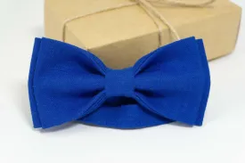 Royal blue bow tie | Royal blue groom bow tie groomsmen ties